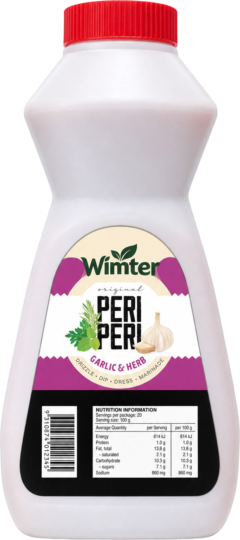 Peri Peri Sauce, Garlic and Herb