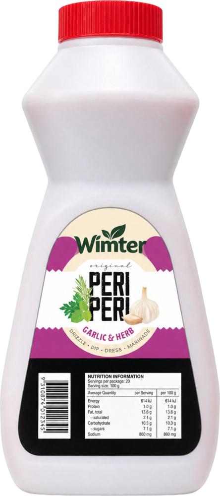 Peri Peri Sauce, Garlic and Herb