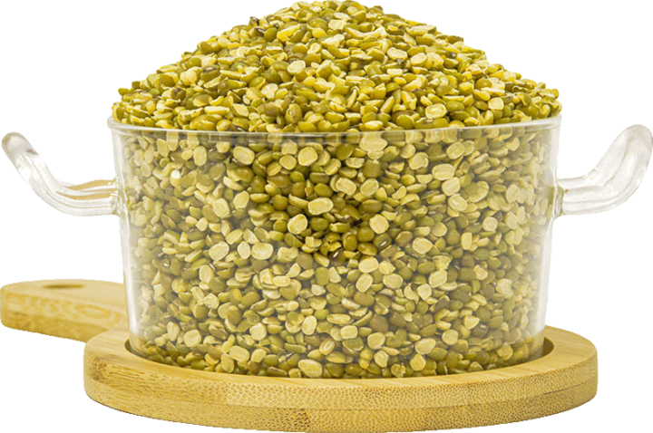 Mung Beans, Split with Skin (Moong Chilka)